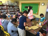 Craft time at Kid Zone